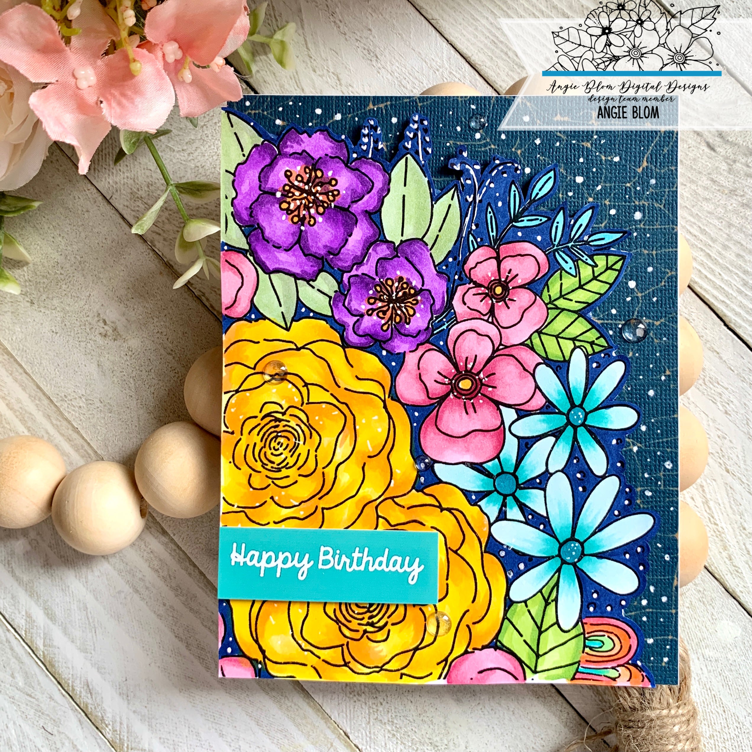 Plenty Of Flowers, background