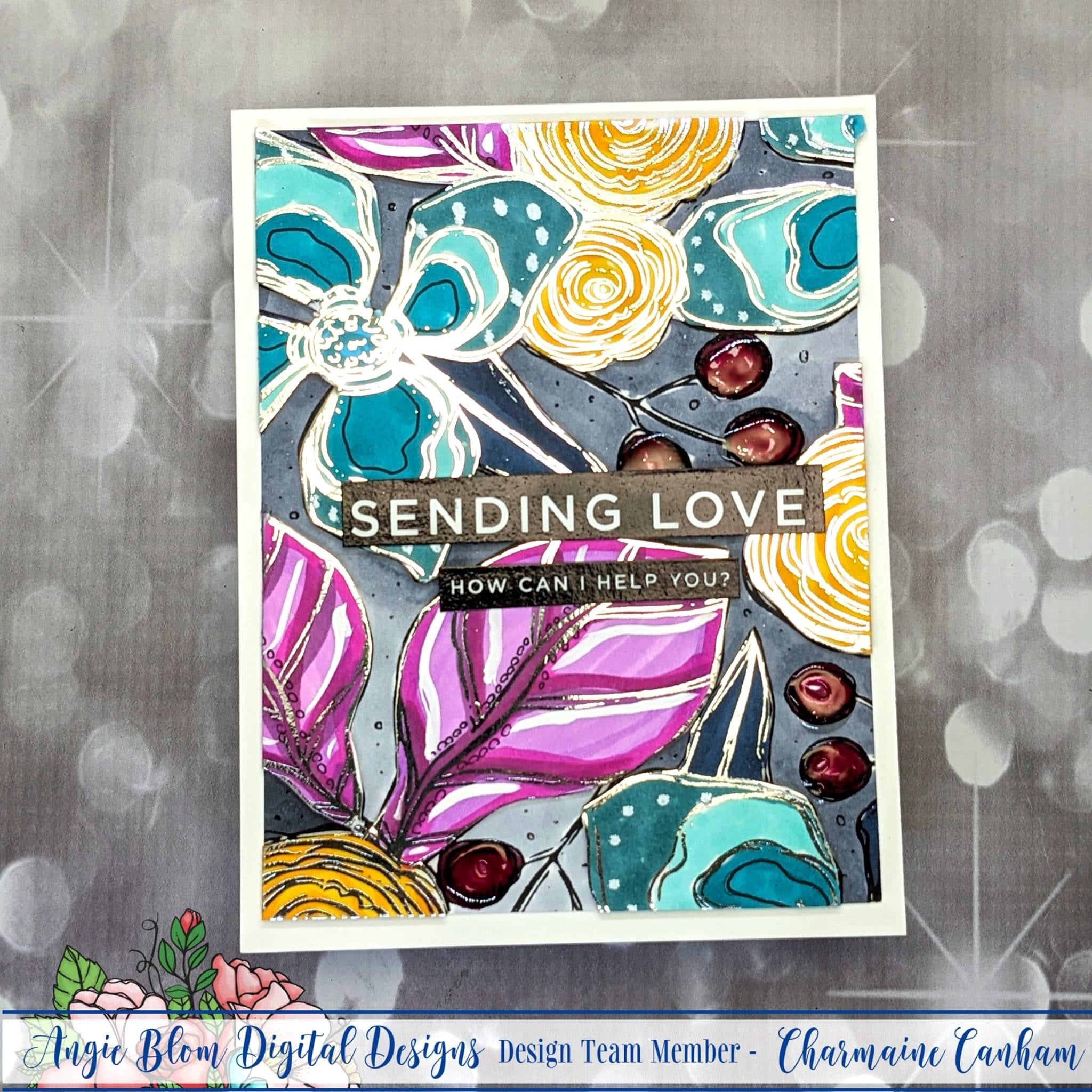 Floral Bliss Background Kit