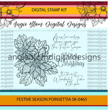 Load image into Gallery viewer, Festive Season Poinsettia