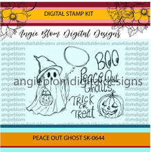 Load image into Gallery viewer, Peace Out Ghost