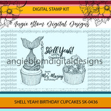 Load image into Gallery viewer, Shell Yeah Birthday Cupcakes