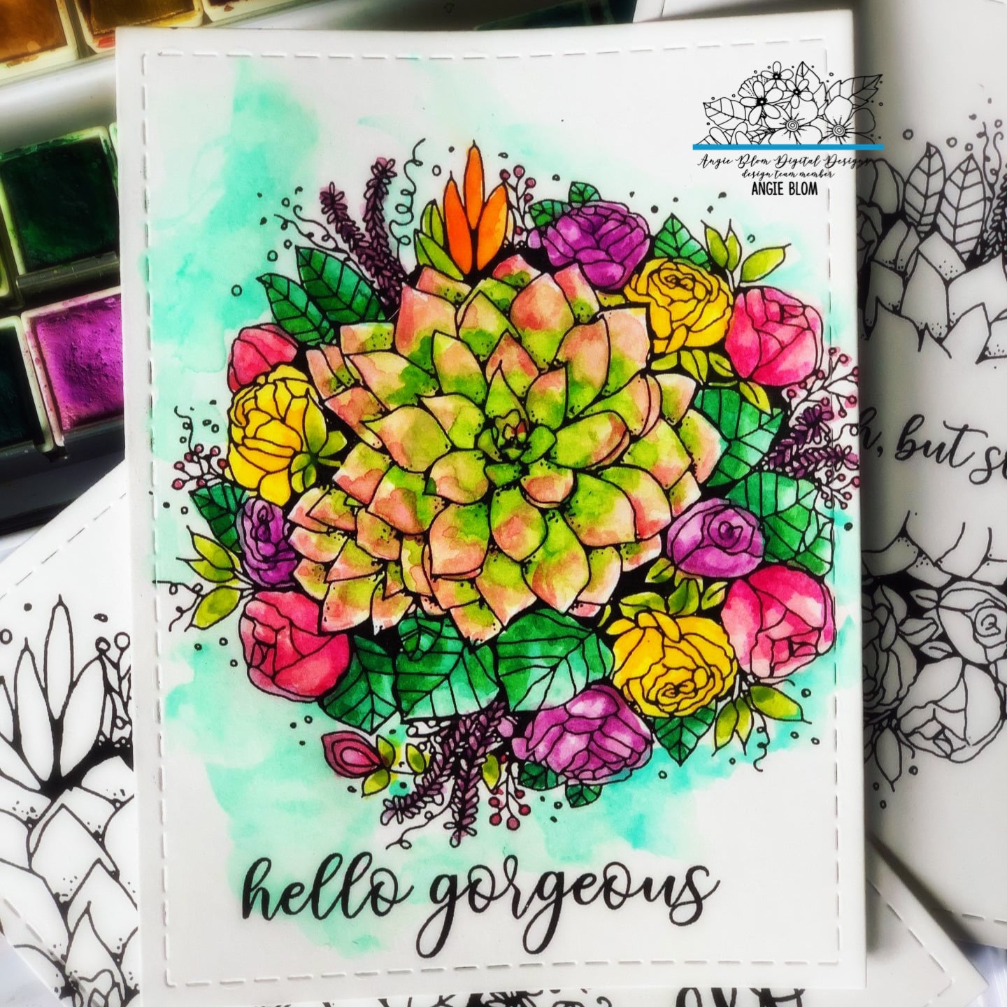 Hello Gorgeous Blooms