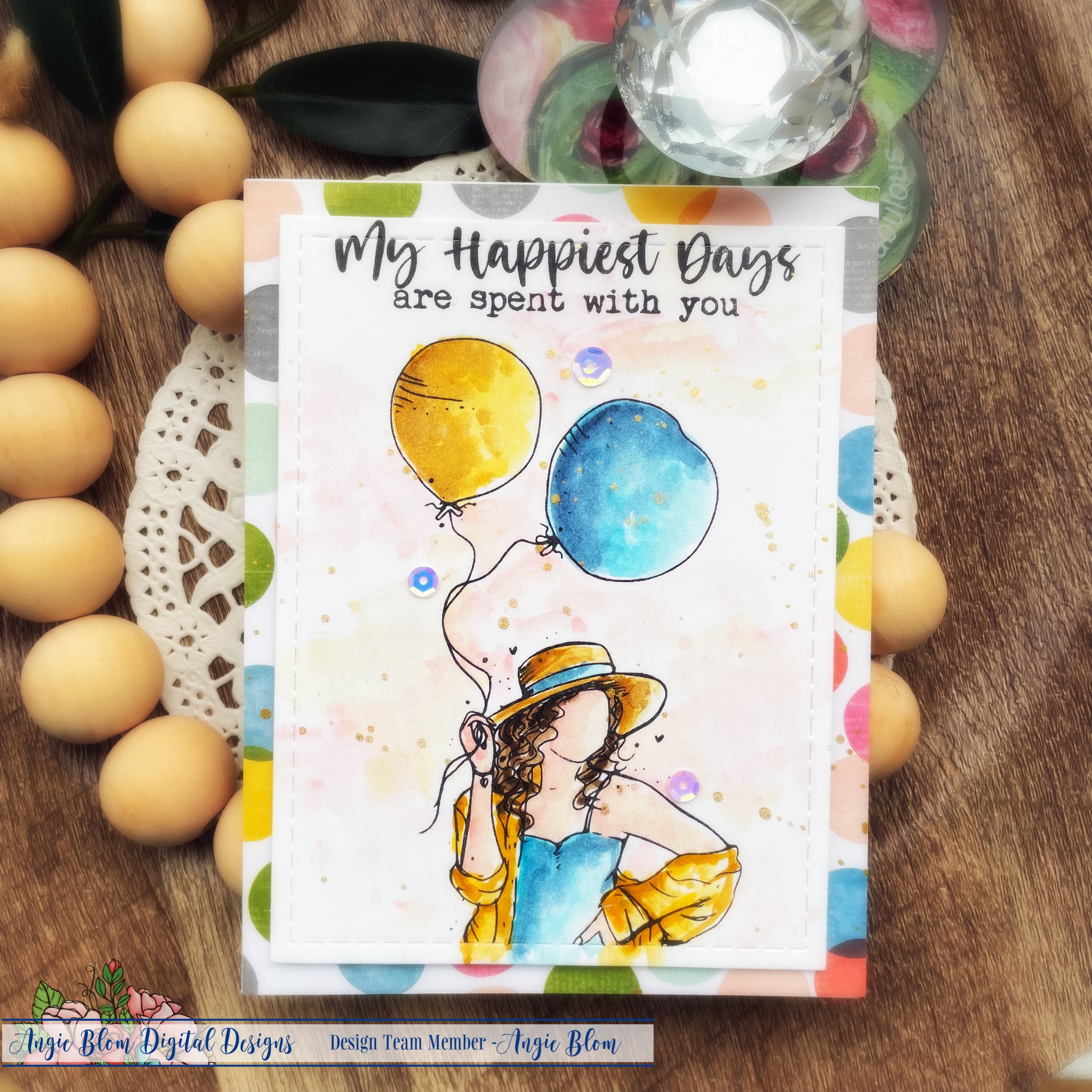 Beachy Birthday Girl