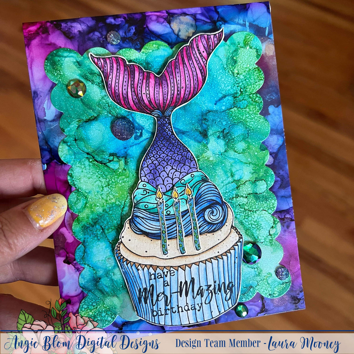Shell Yeah Birthday Cupcakes – Angie Blom Digital Designs