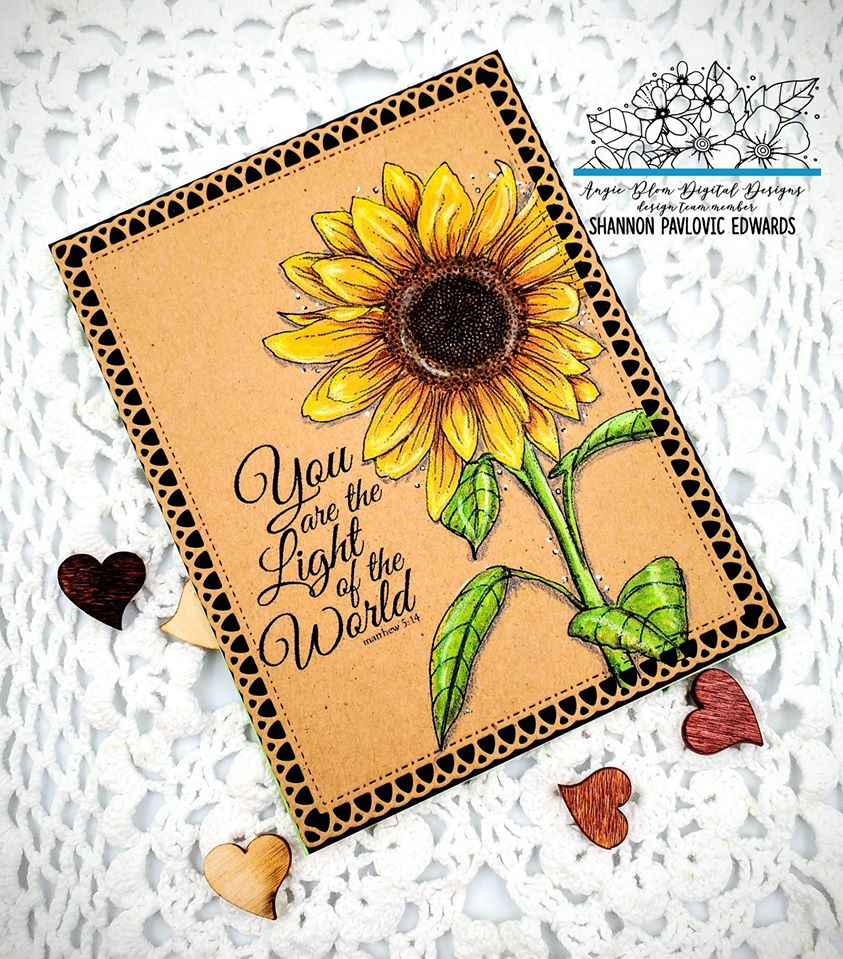 Light Shine Sunflowers