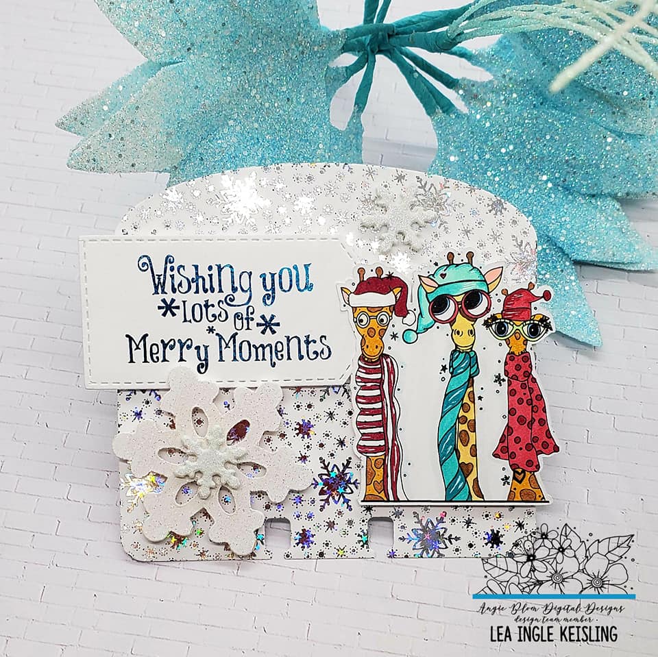 Holiday Giraffe Trio