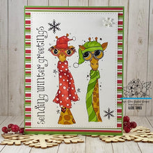 Load image into Gallery viewer, Holiday Giraffe Trio