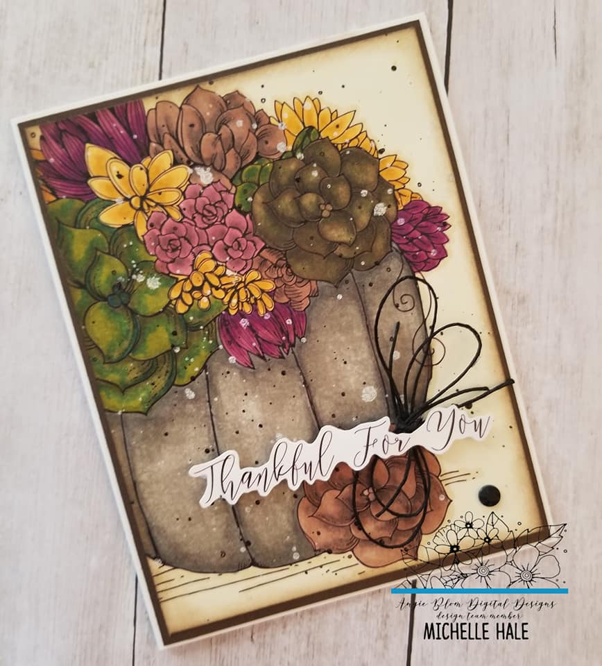 Thankful For You Pumpkin