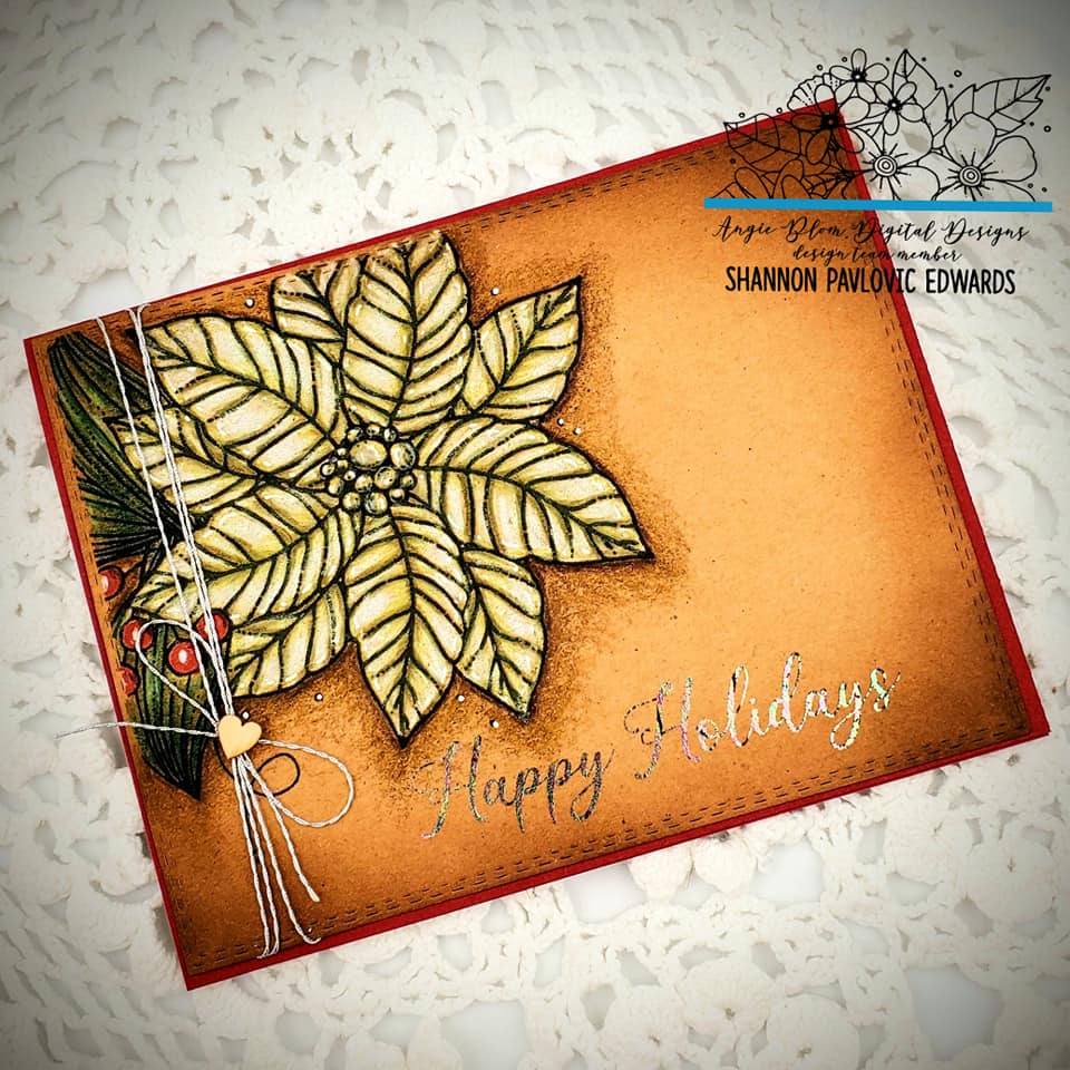 Peace, Love & Joy Poinsettias