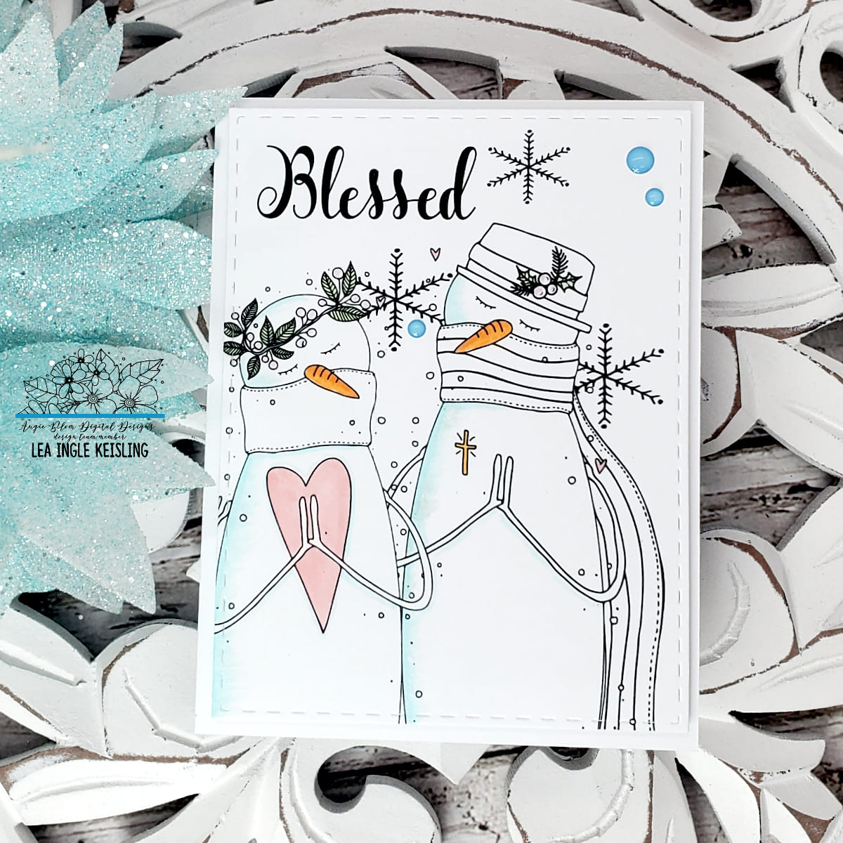 Winter Snow Friendship