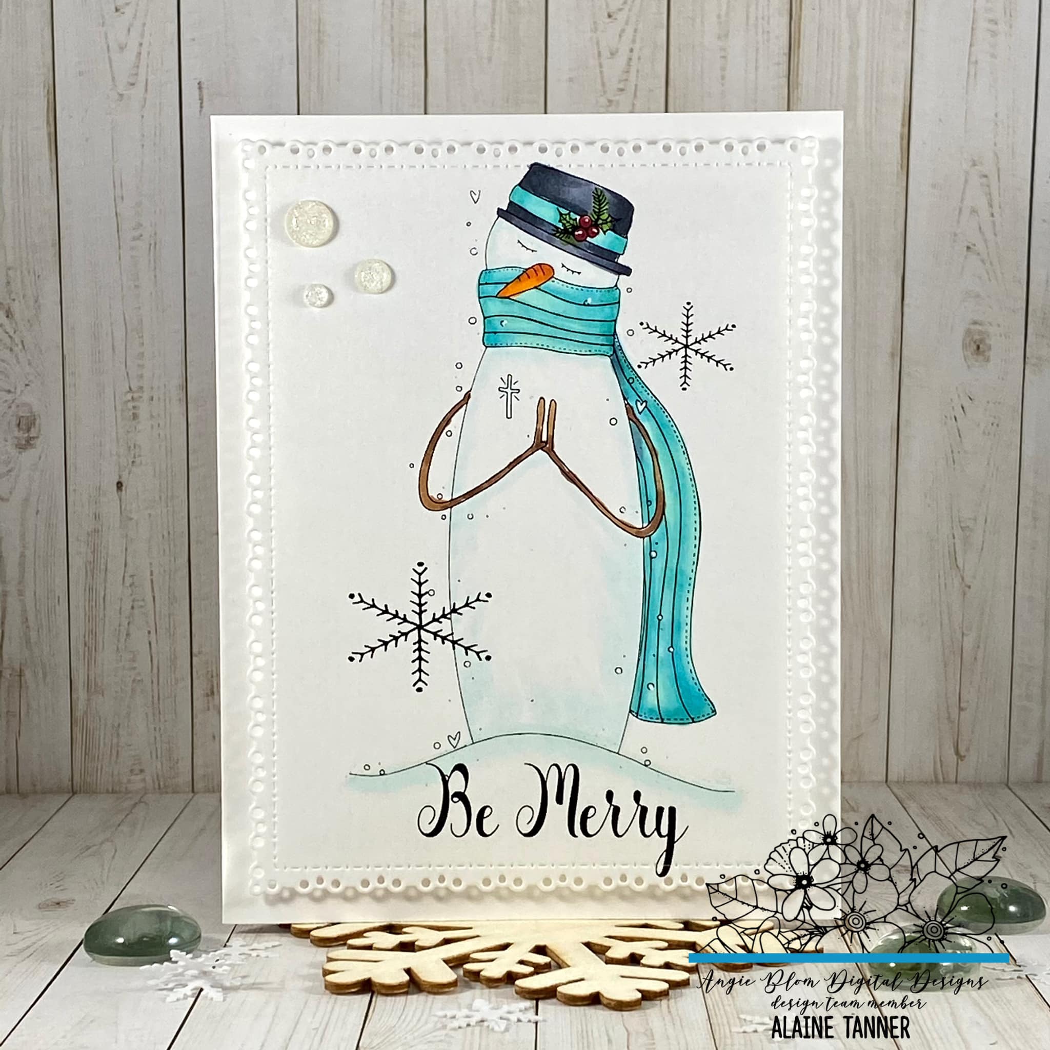 Winter Snow Friendship