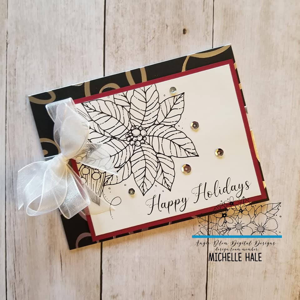 Peace, Love & Joy Poinsettias