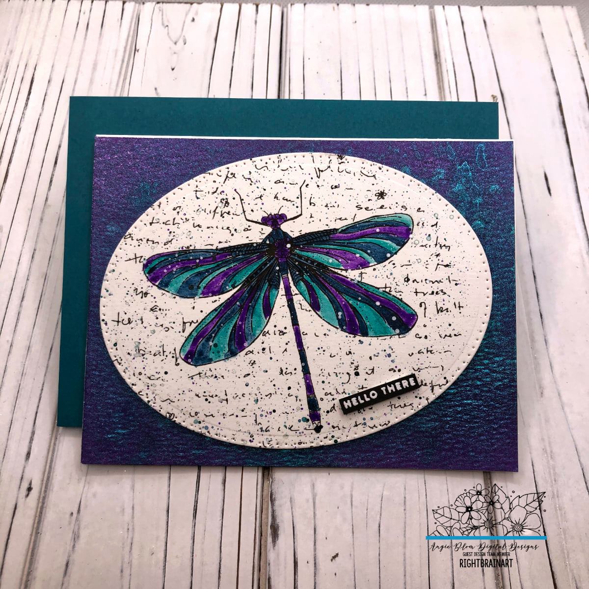 Dragonfly Script background