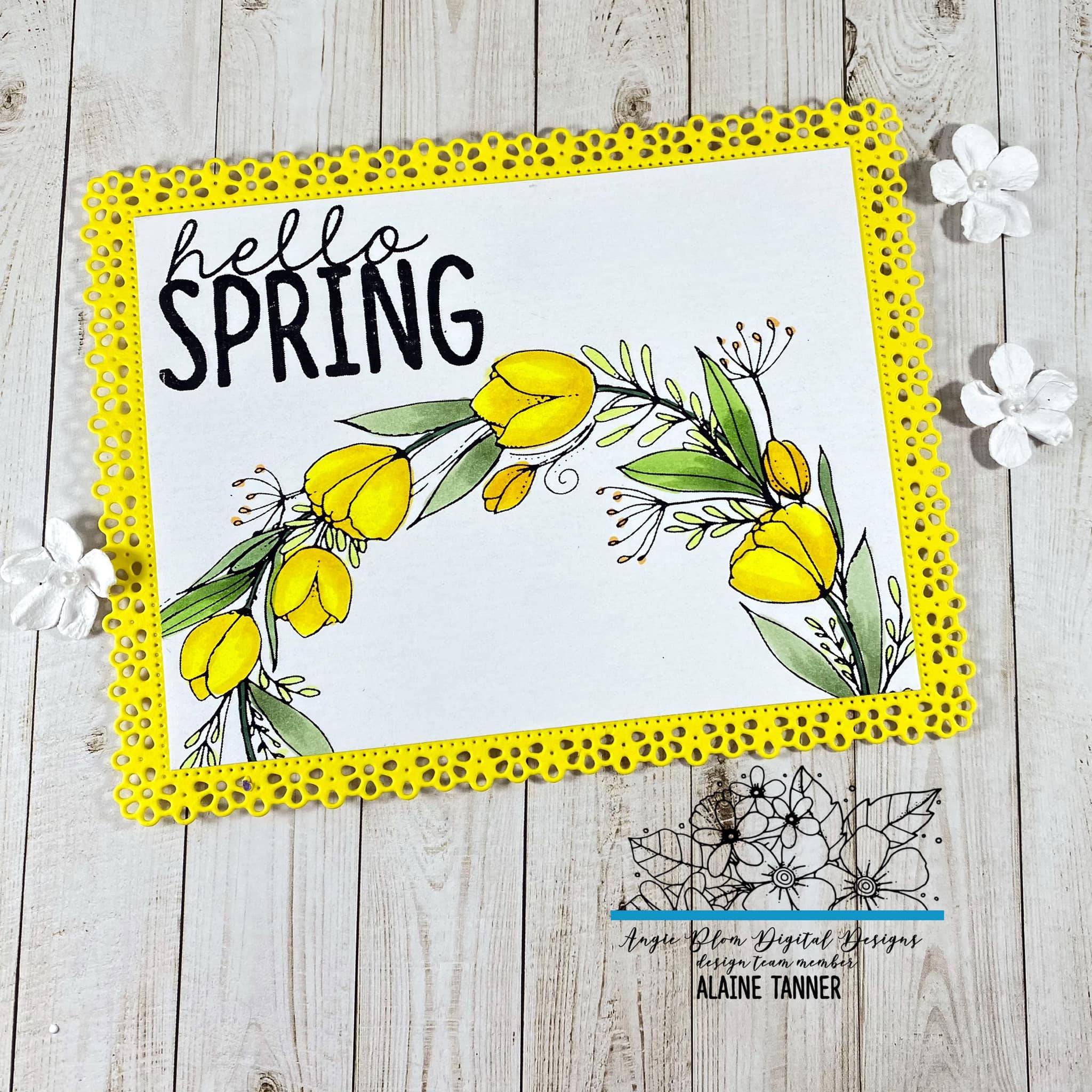 Hello Spring Tulip Wreaths