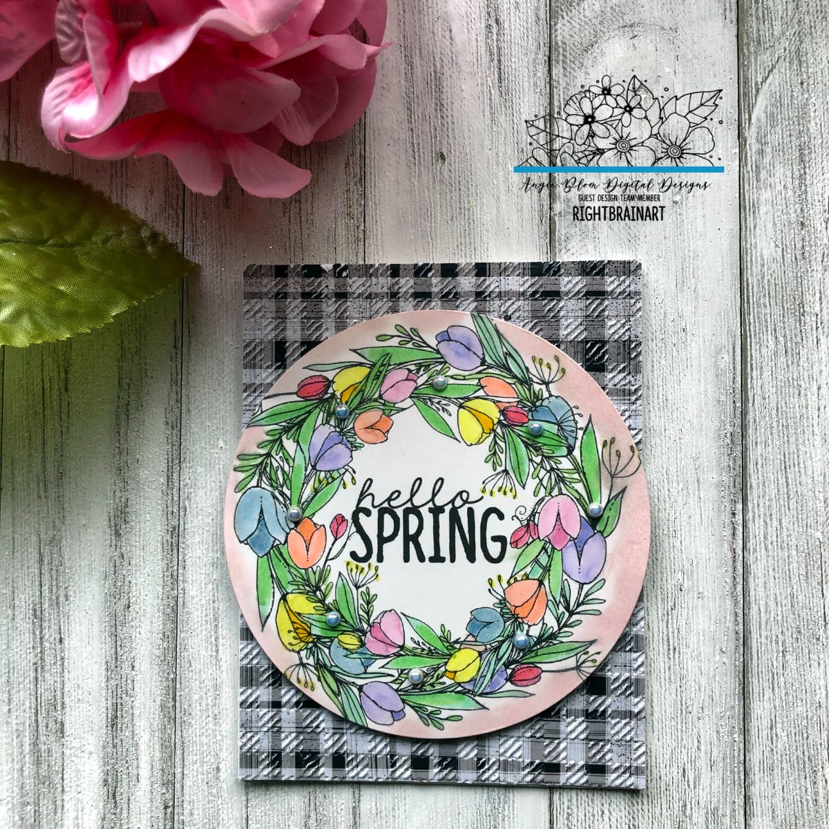 Hello Spring Tulip Wreaths