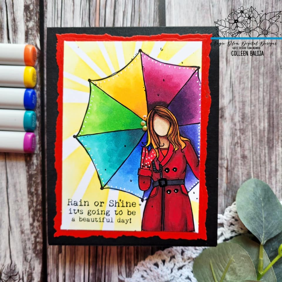 Rain Or Shine Day, girl