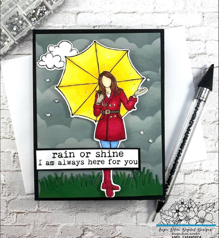 Rain Or Shine Day, girl