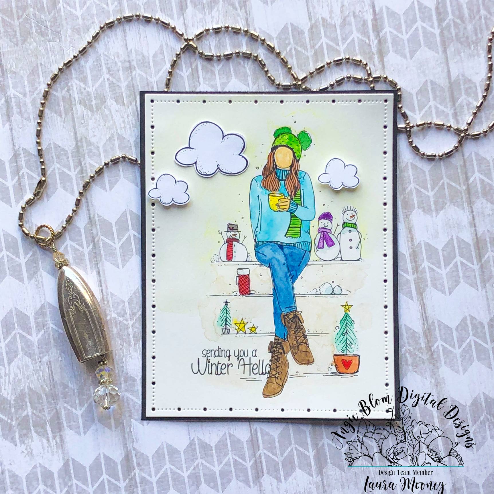 A Winter Hello, Girl