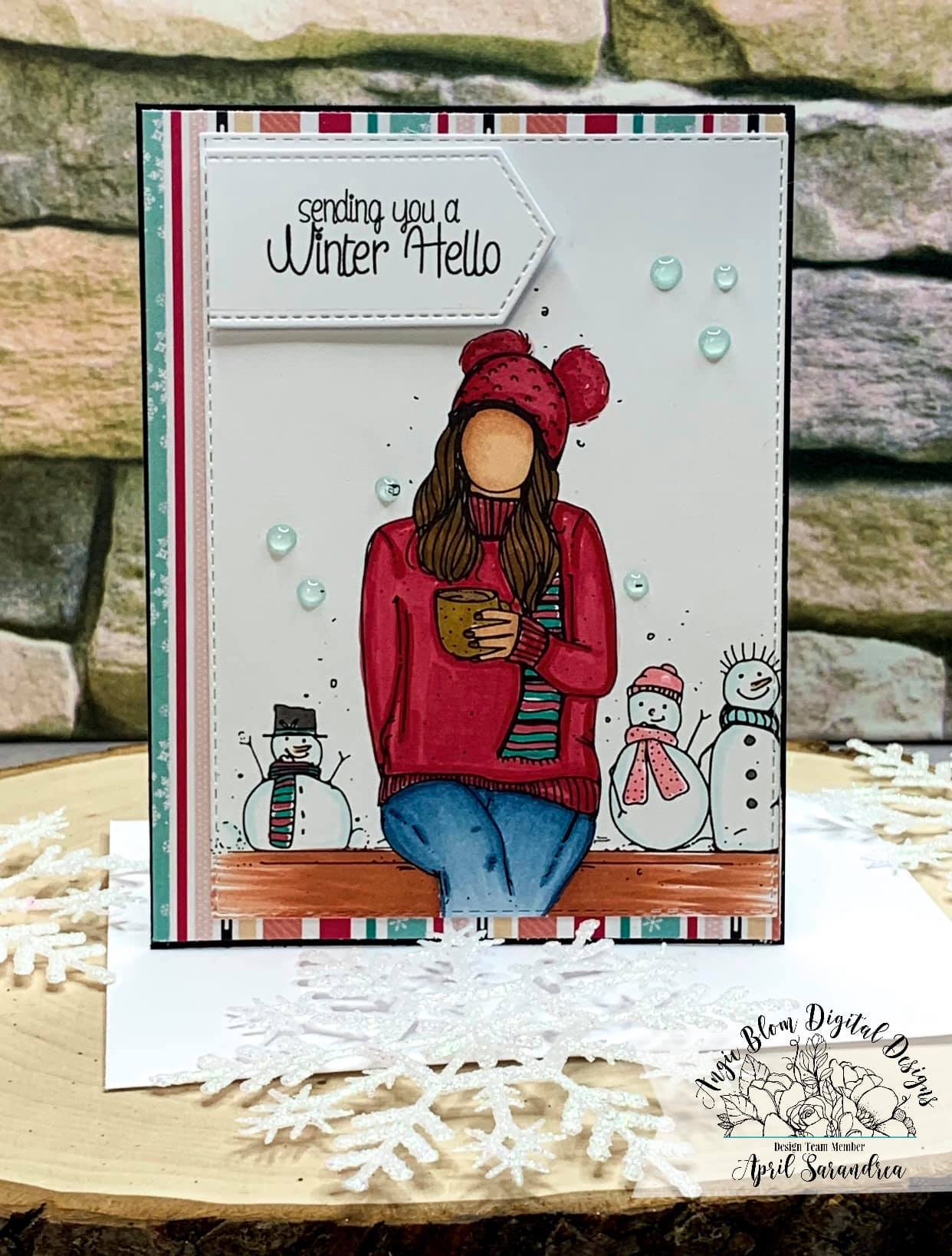 A Winter Hello, Girl