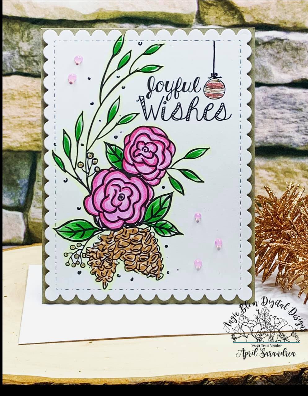 Joyful Wishes Wreath