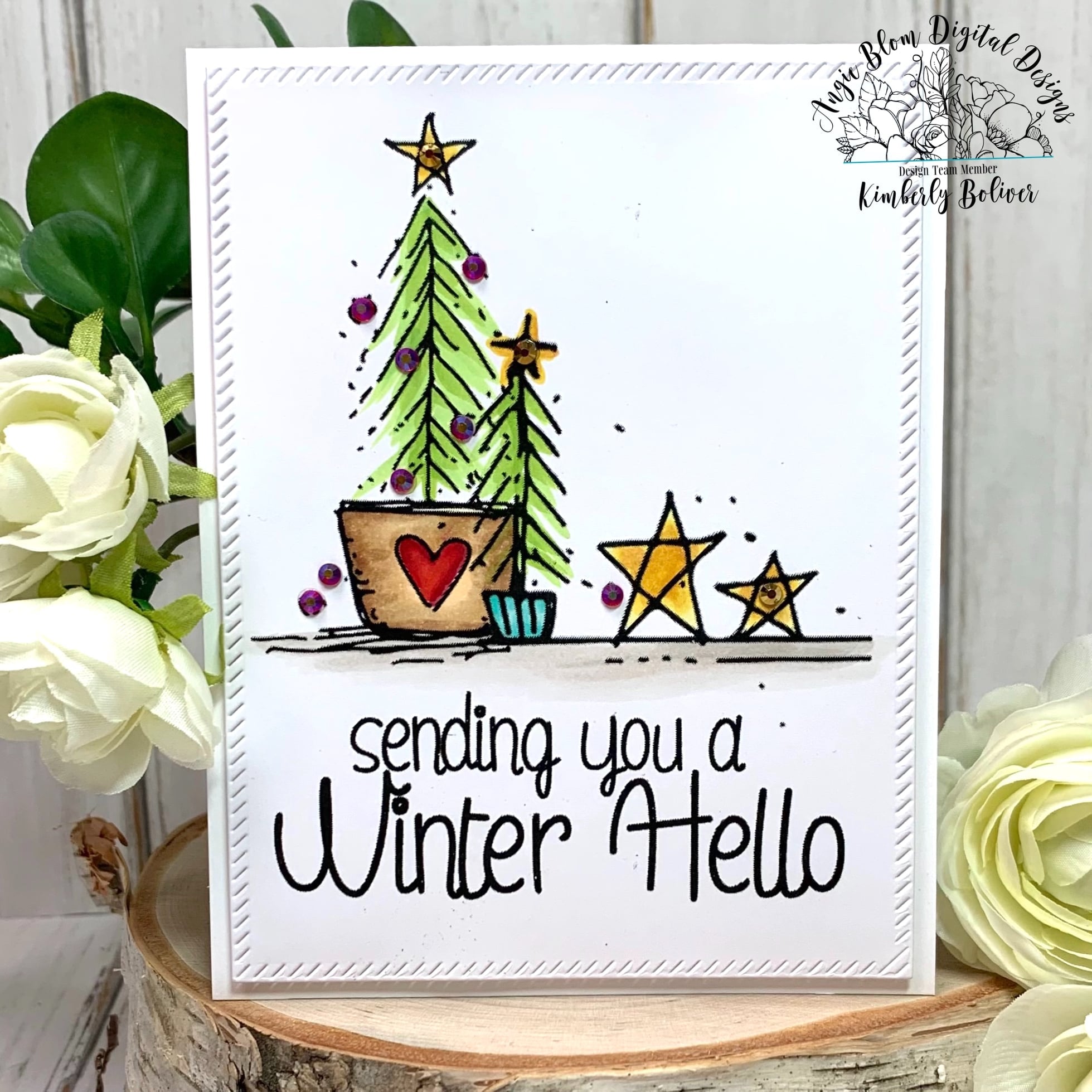 A Winter Hello, Girl