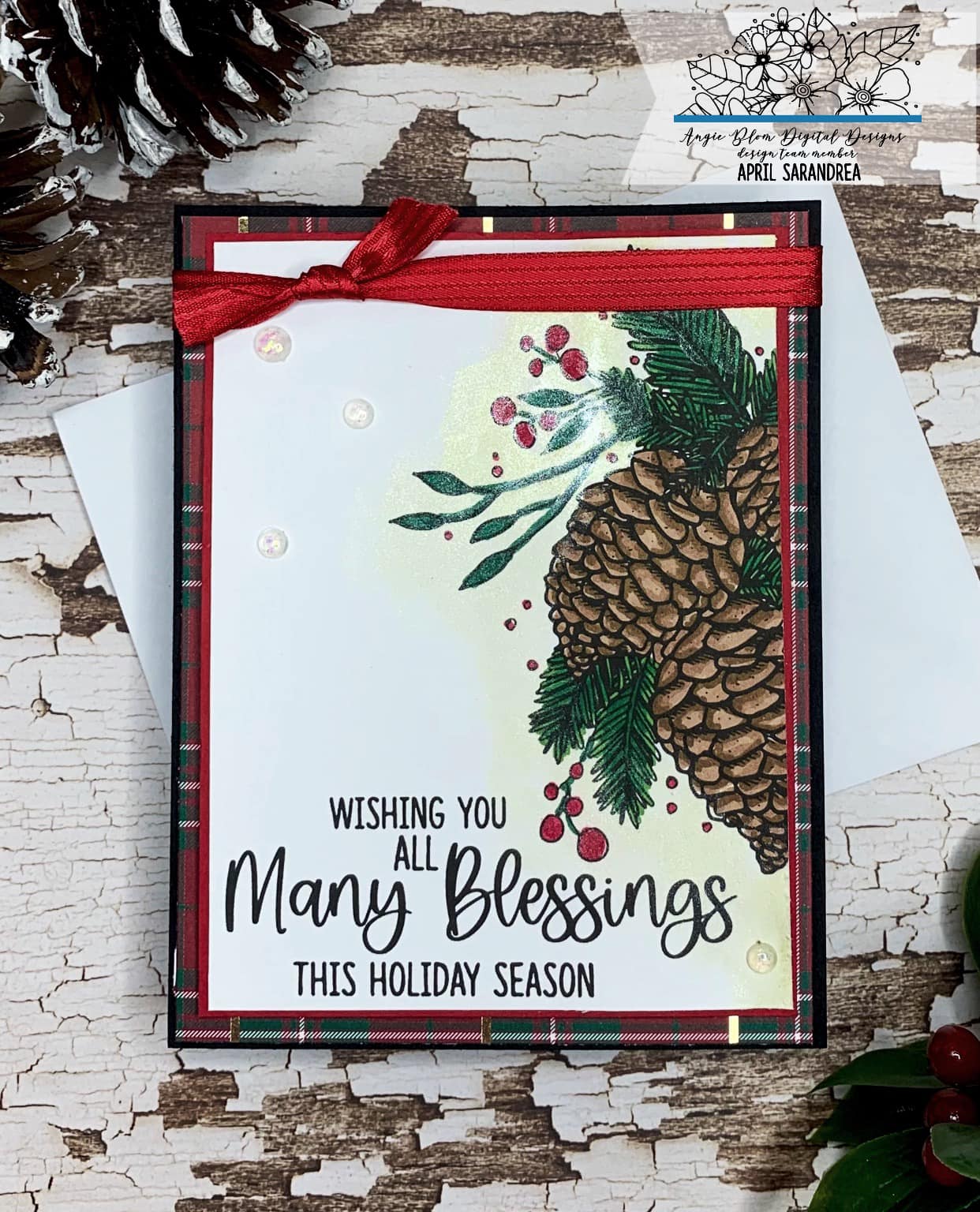 Christmas Wishes Pinecones