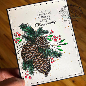 Christmas Wishes Pinecones