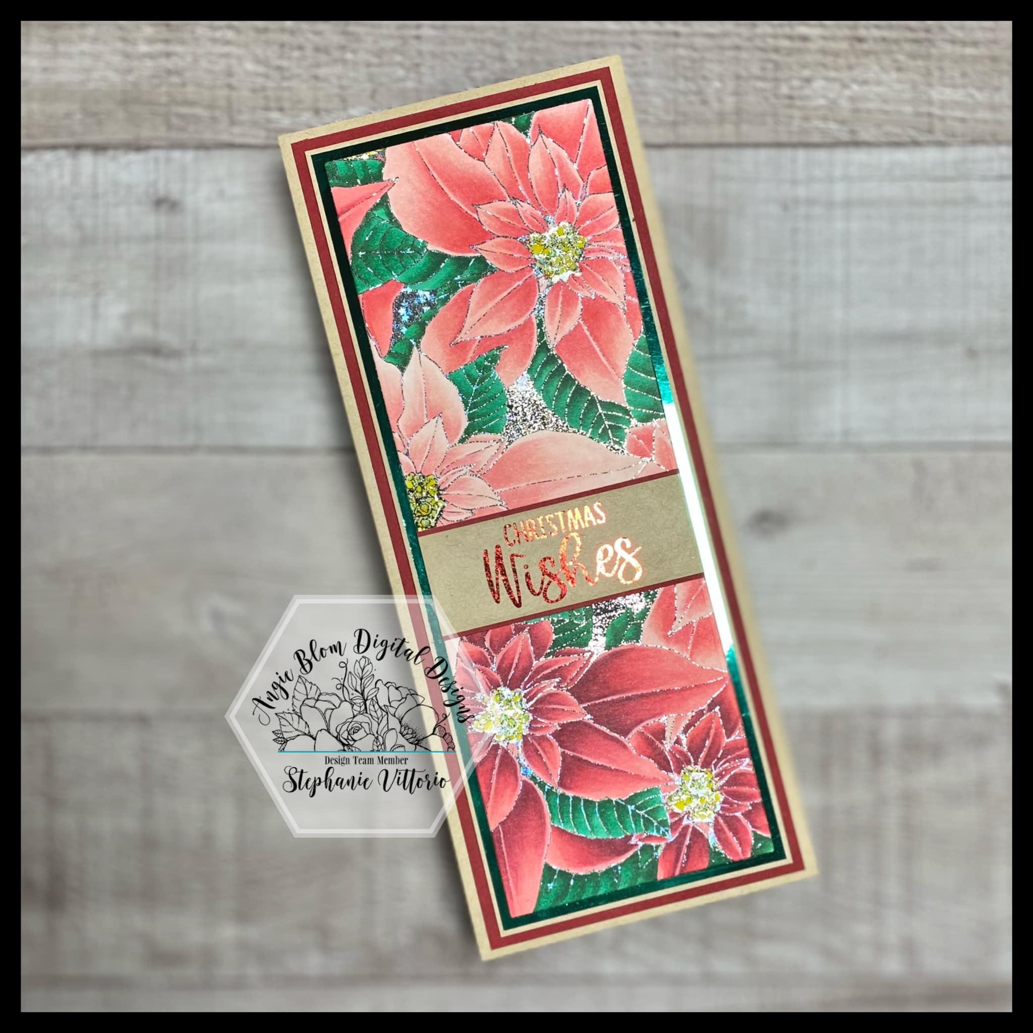 Poinsettia Background