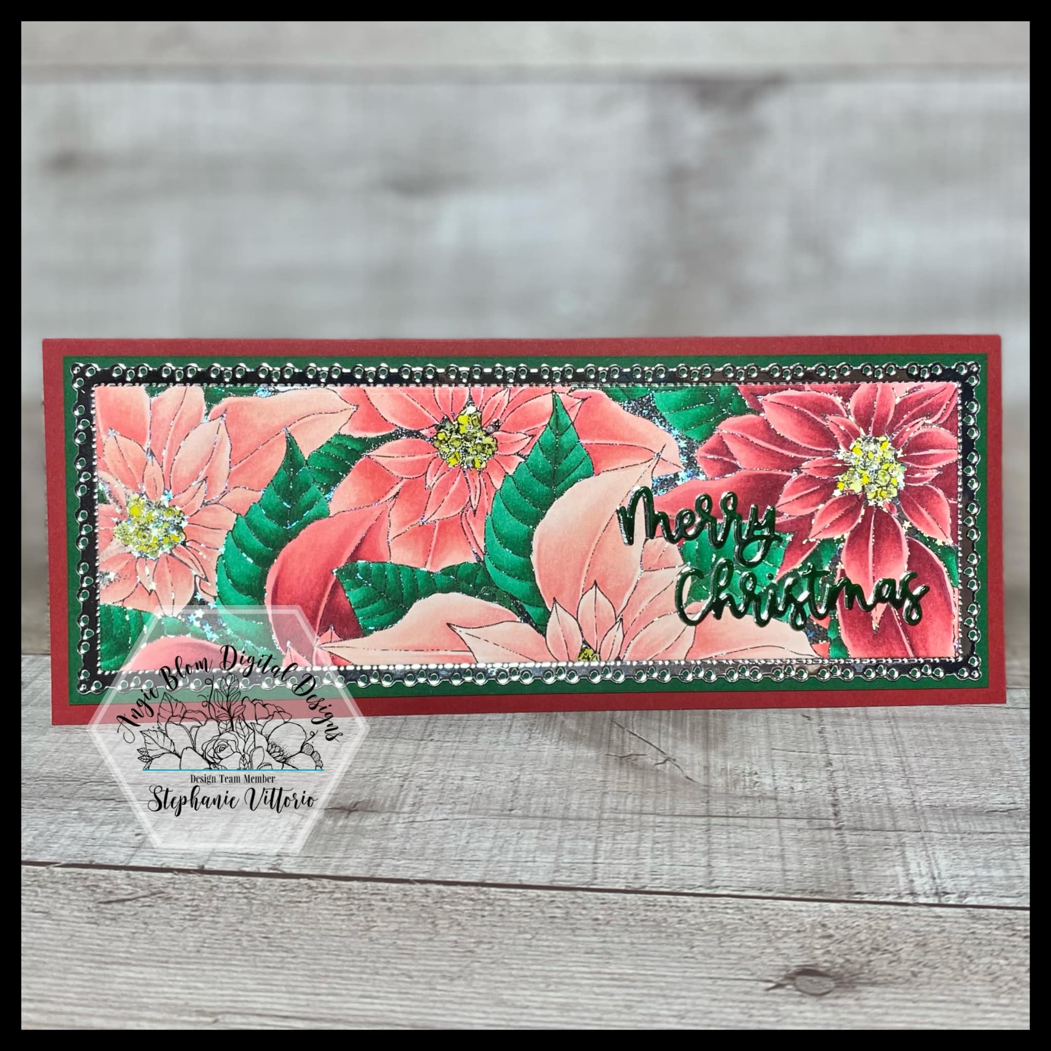 Poinsettia Background