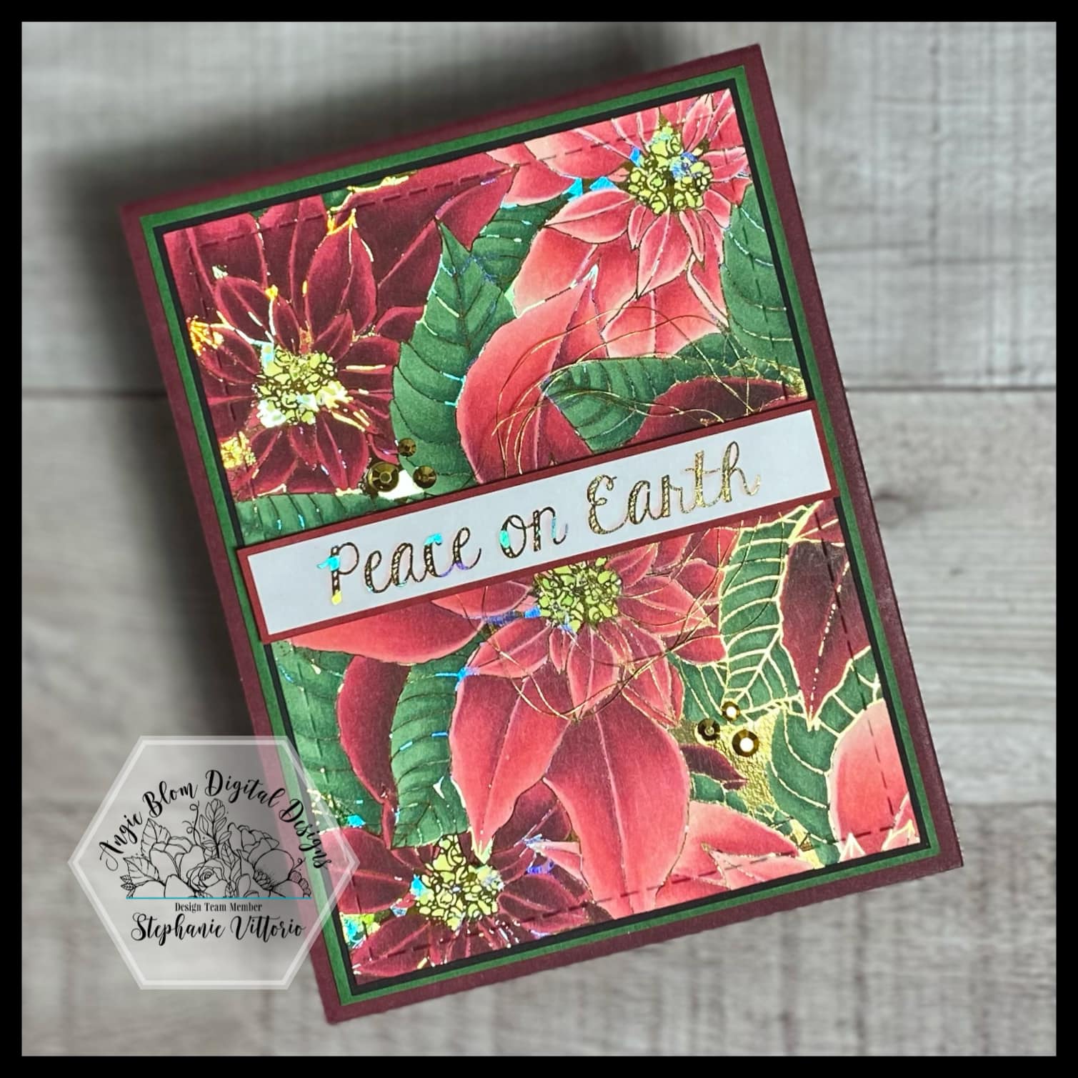 Poinsettia Background