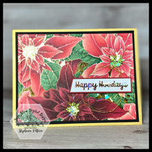 Load image into Gallery viewer, Poinsettia Background