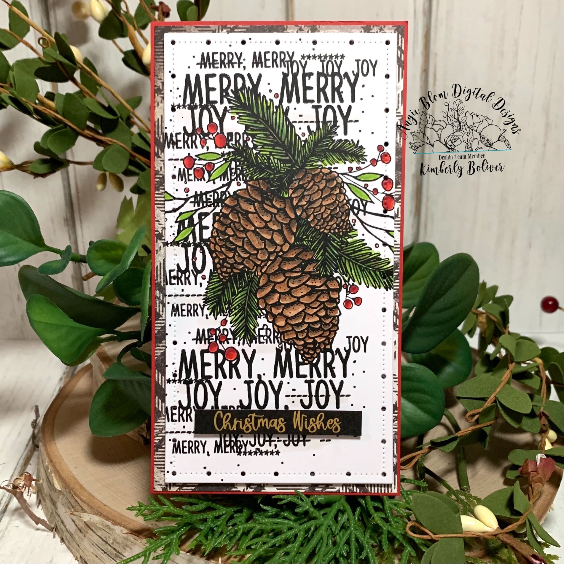 Christmas Wishes Pinecones