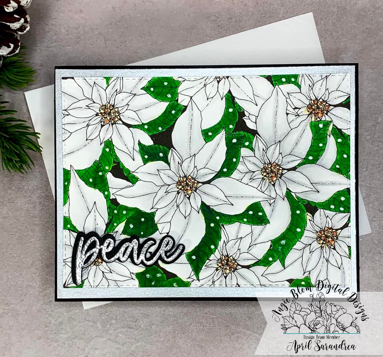 Poinsettia Background