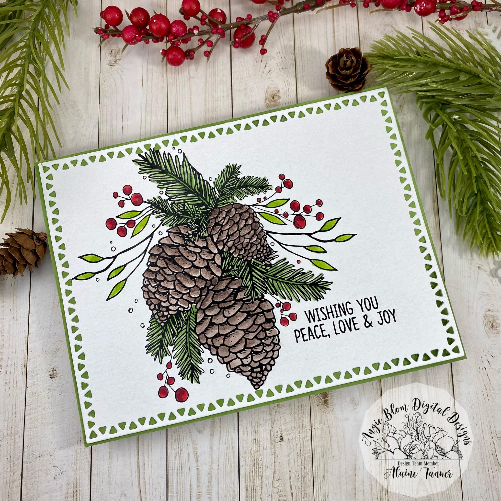 Christmas Wishes Pinecones