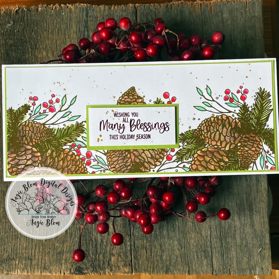 Christmas Wishes Pinecones