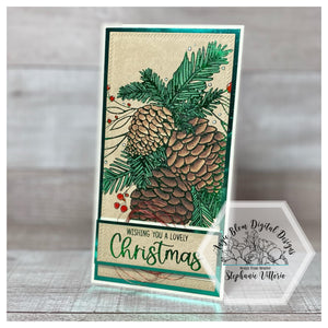Christmas Wishes Pinecones