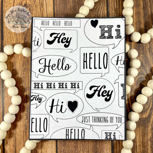 Speech Bubble Background