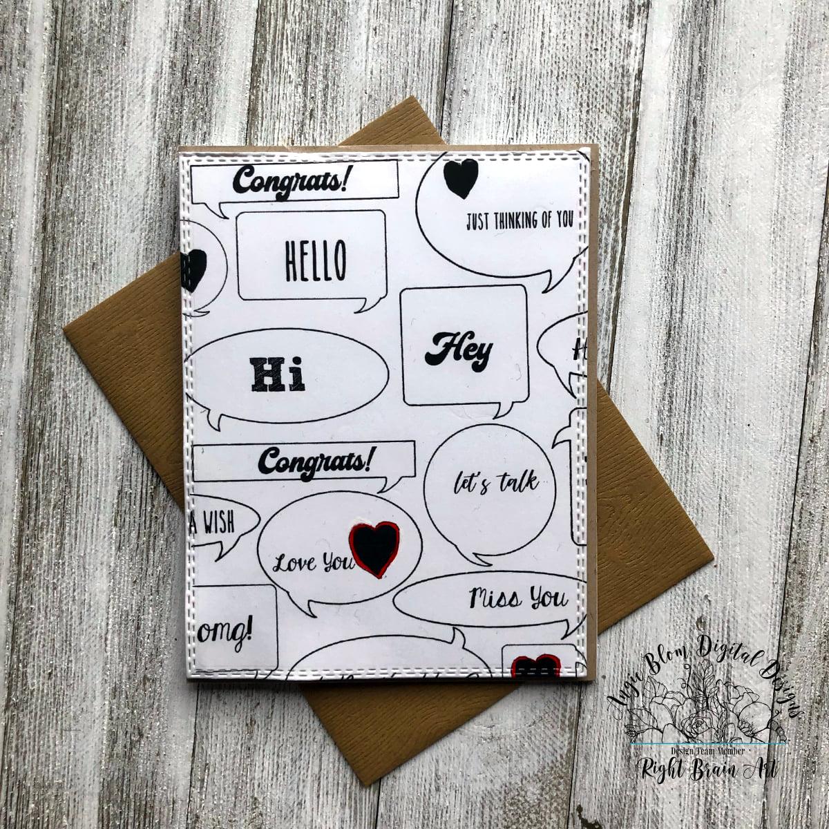 Let's Talk Speech Bubbles