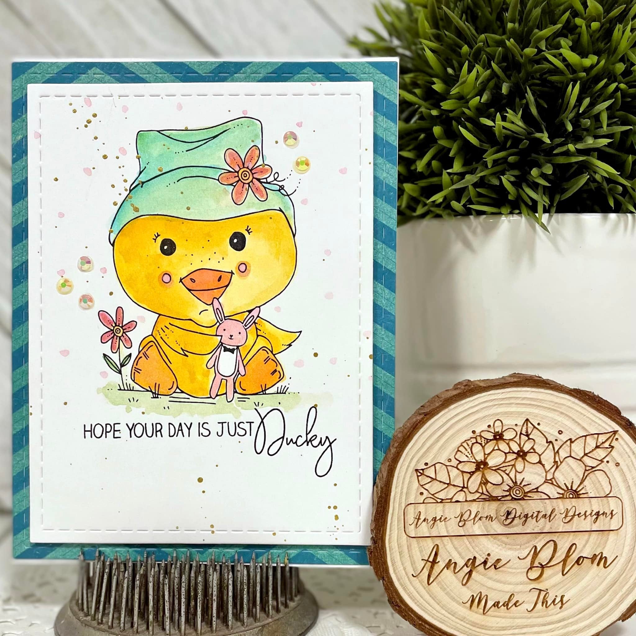 Eggs-tra Ducky Easter