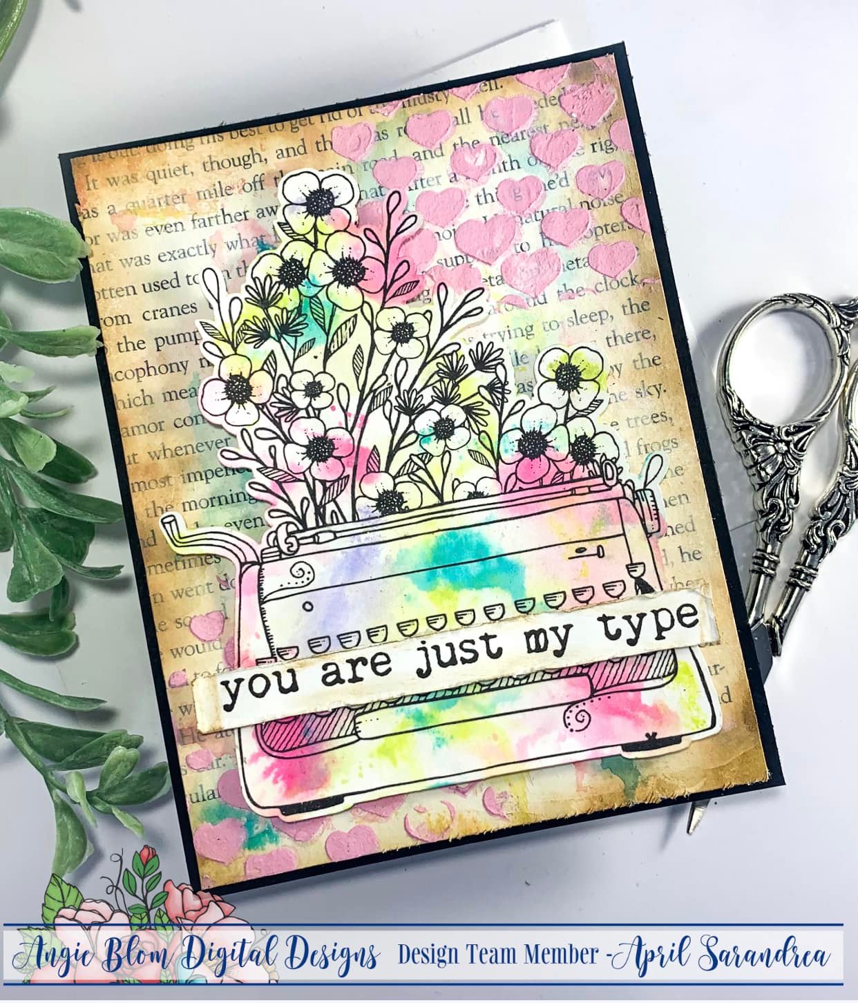 Dear Friend Typewriter