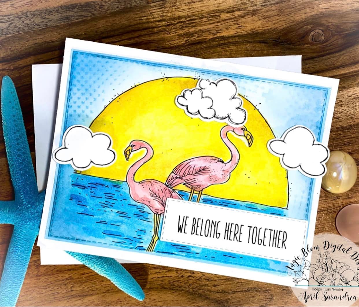 I'm Tickled Pink Flamingos