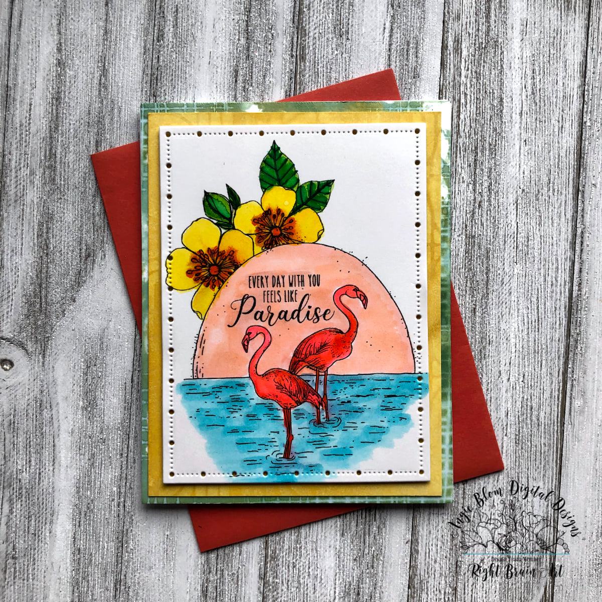 I'm Tickled Pink Flamingos