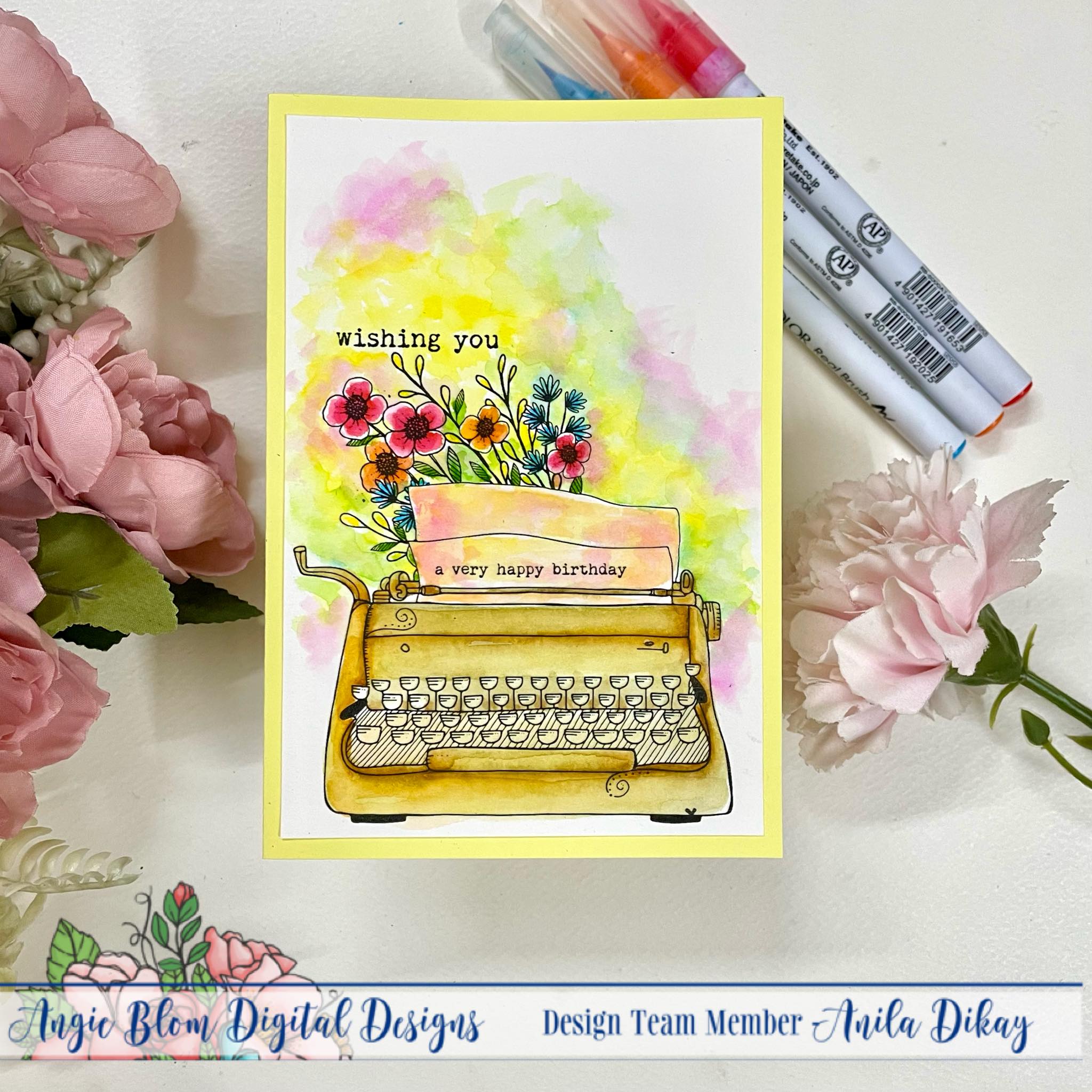 Dear Friend Typewriter