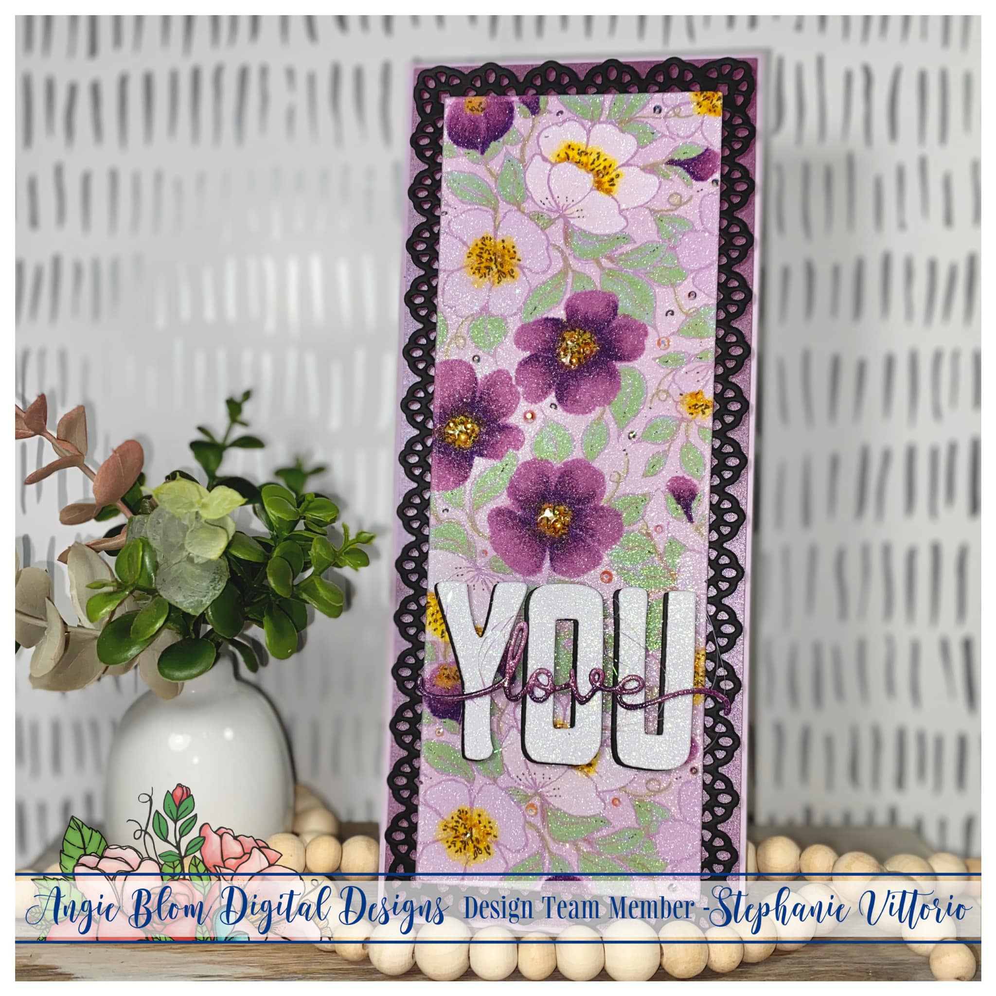 Floral Garden digital papers