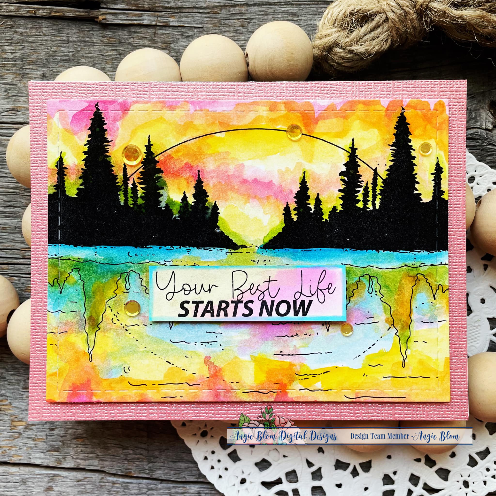 Love The Lake Background