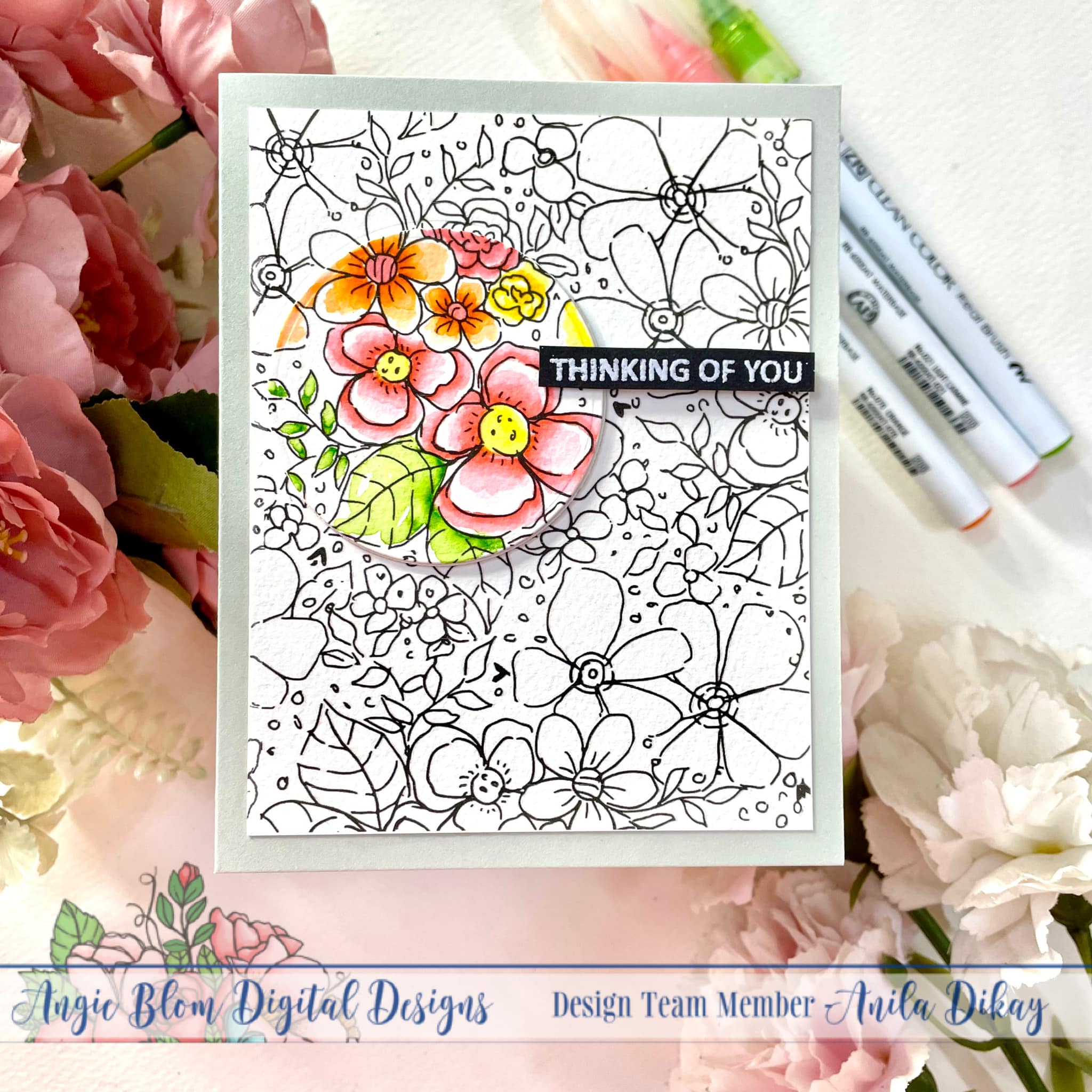 Flowers Galore Background