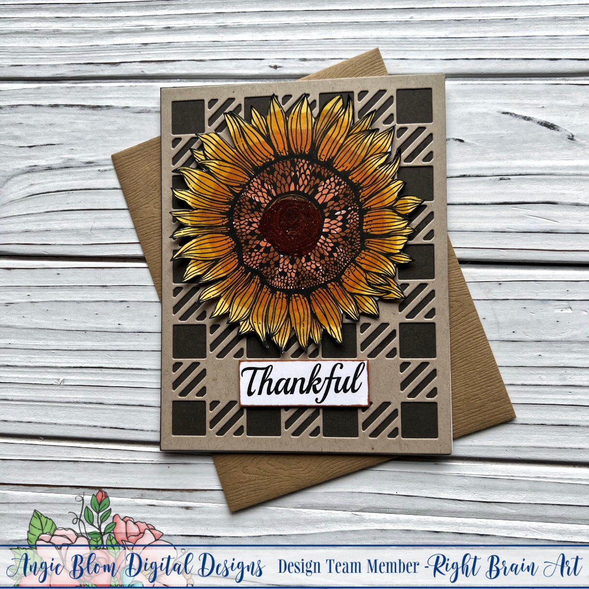 Grateful Sunflower