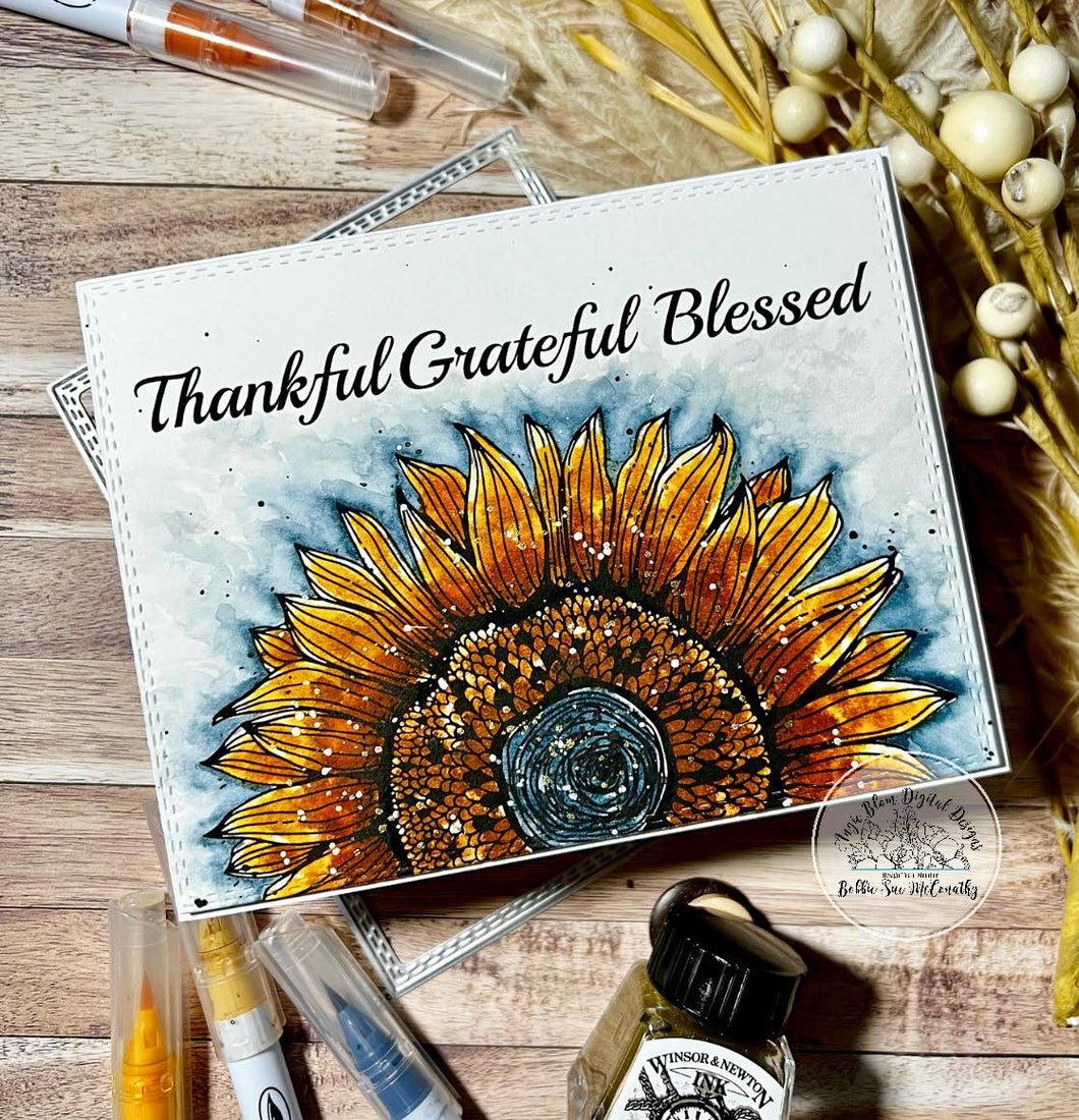 Grateful Sunflower