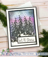Winter Trees Background