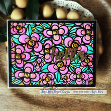 Load image into Gallery viewer, Floral Frame background with cutfiles